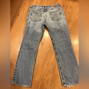 Ariat Mens low rise boot cut jeans 34x34